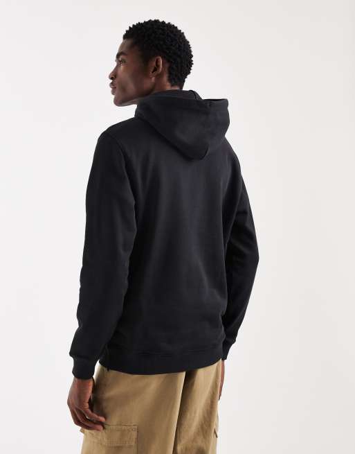 Tommy Jeans badge logo hoodie in black, 3 of 5