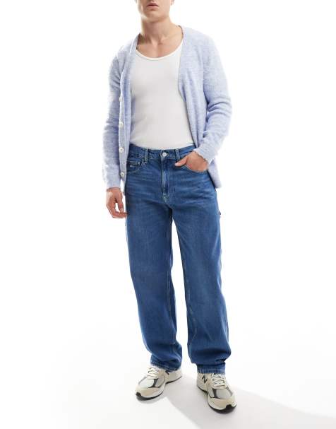 Tommy jeans baggy fit jeans in dark blue - view 1