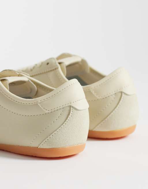Tommy Jeans ballet  trainers in cream, 3 of 5
