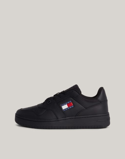 Black jeans black trainers clearance