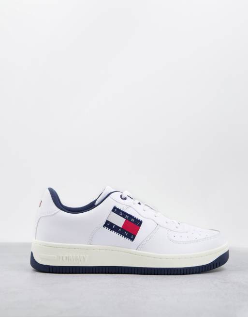 Tommy Jeans - Baskets à semelle cuvette - Blanc