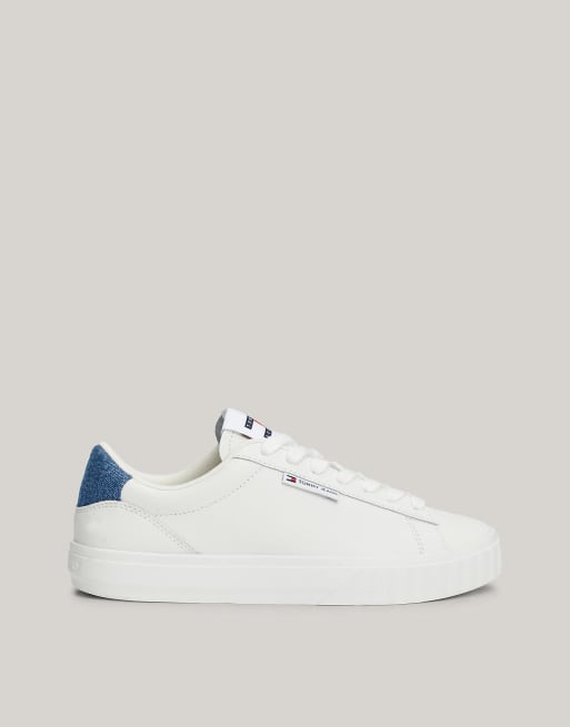 Tommy Jeans - Baskets à semelle cuvette - Blanc