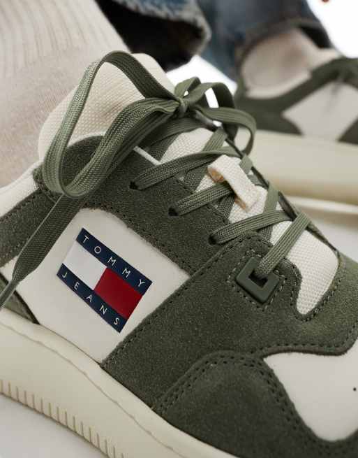Tommy Jeans - Baskets - Blanc et vert, 4 de 5