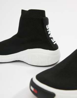 basket en maille tommy jeans