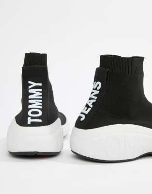 basket en maille tommy jeans