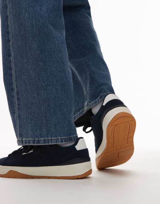 Tommy Jeans - Baskets style skate - Bleu marine , 4 de 5