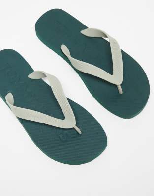 Tommy Jeans Tommy Jeans beach flip flop in green