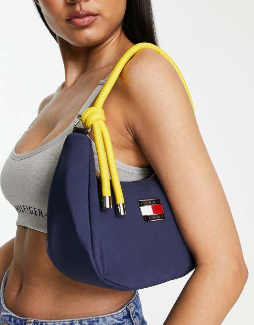 Tommy Jeans beach summer shoulder bag in navy ASOS