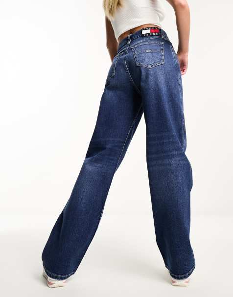 Tommy Jeans – Betsy – Jeans in dunkler Waschung mit geradem Bein und mittelhohem Bund - view 1