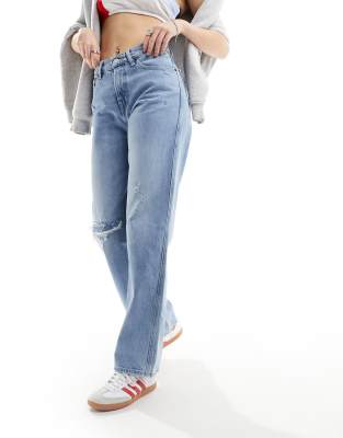 Tommy Jeans - Betsy - Jeans in heller Waschung-Blau