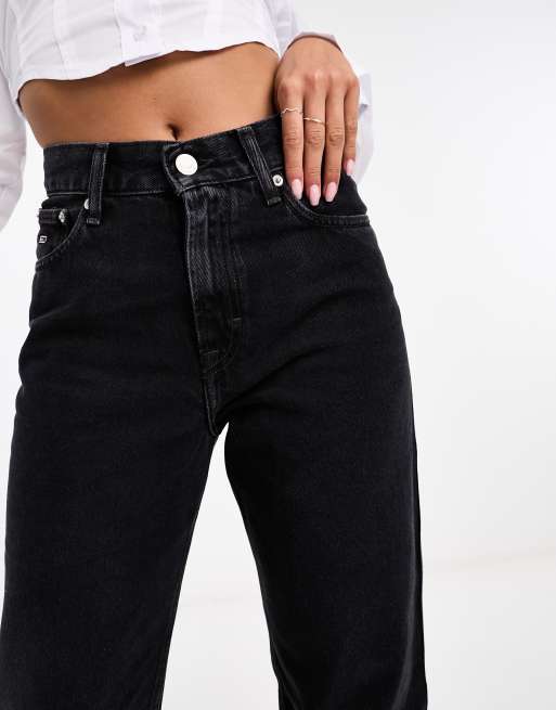 Tommy Jeans – Betsy – Svarta jeans med raka ben och medelhög midja, 2 av 5