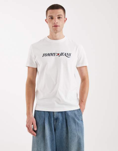 Tommy Jeans – Biały t-shirt vintage - view 1