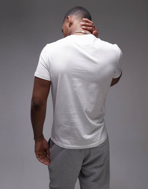 Tommy Jeans – Biały T-shirt z grafiką z logo, 4 z 4