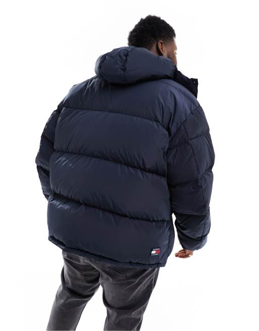 Tommy Jeans Big & Tall – Alaska – Granatowa kurtka ocieplana, 2 z 4