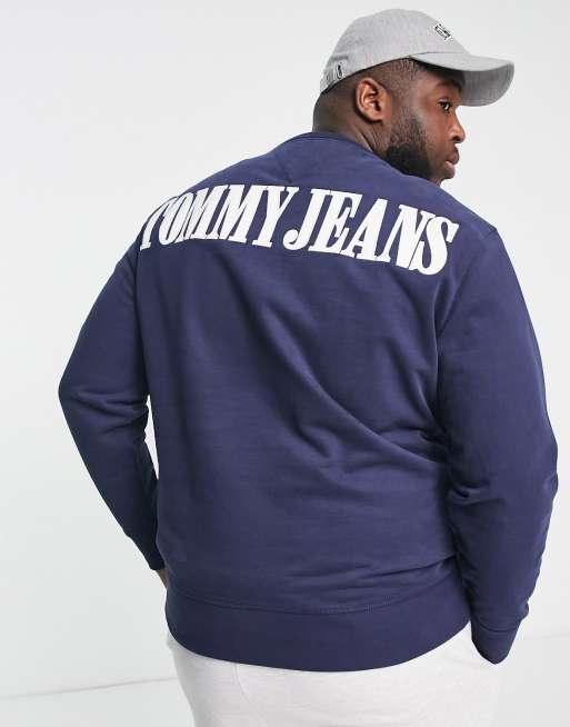 Tommy jeans big store logo sweatshirt