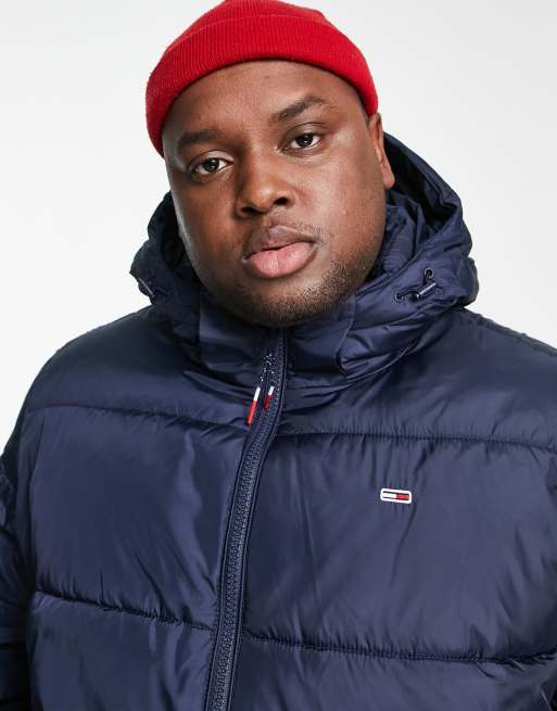 Tommy jeans oversized on sale hooded puffer coat