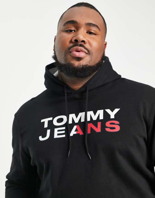 Tommy jeans 2025 essential logo hoodie