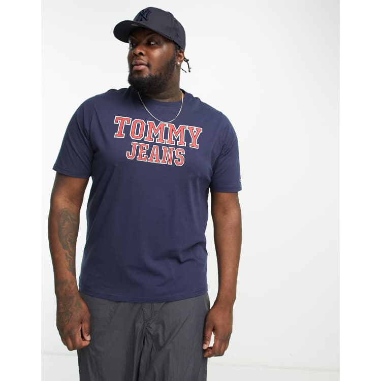 Tommy jeans navy clearance t shirt