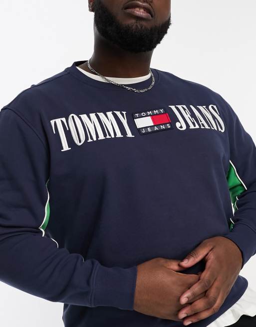 Tommy jeans big store logo sweatshirt