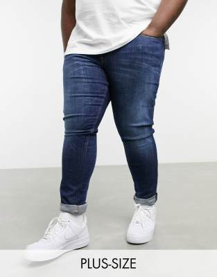 big and tall slim jeans