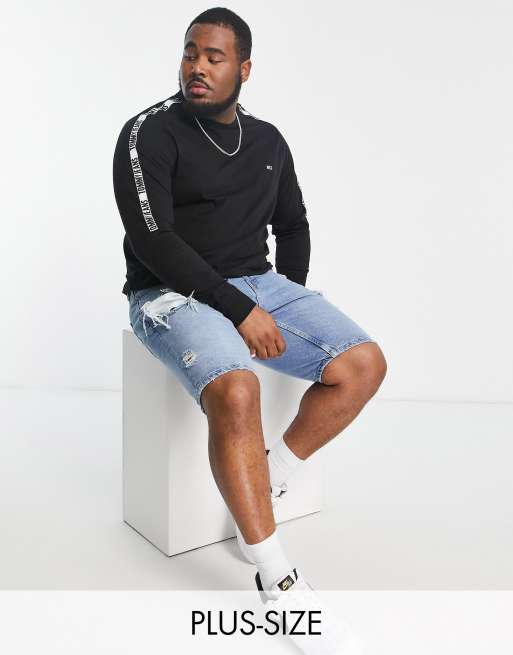 ASOS DESIGN long sleeve t-shirt with wide sleeve in black