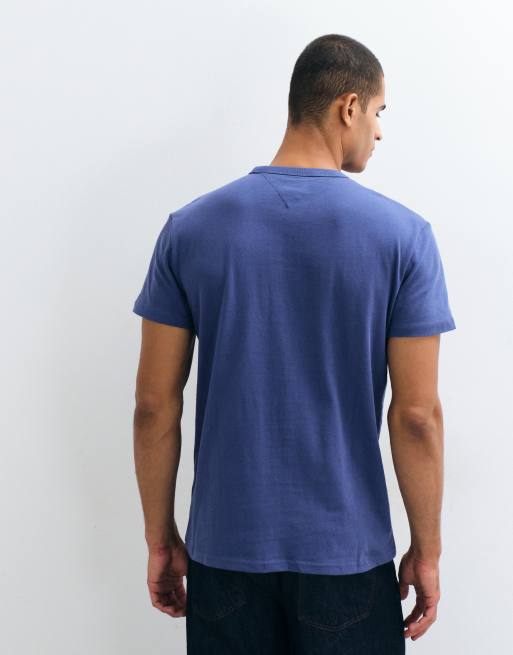 Tommy Jeans - Blå T-shirt med logomærke, 2 af 5