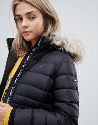 tommy jeans padded slim fit jacket