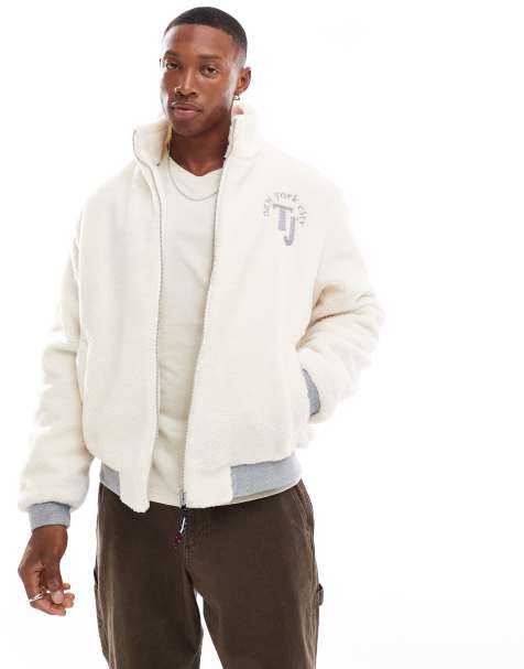 Tommy Jeans - Bomber duveteux - Blanc cassé - view 1