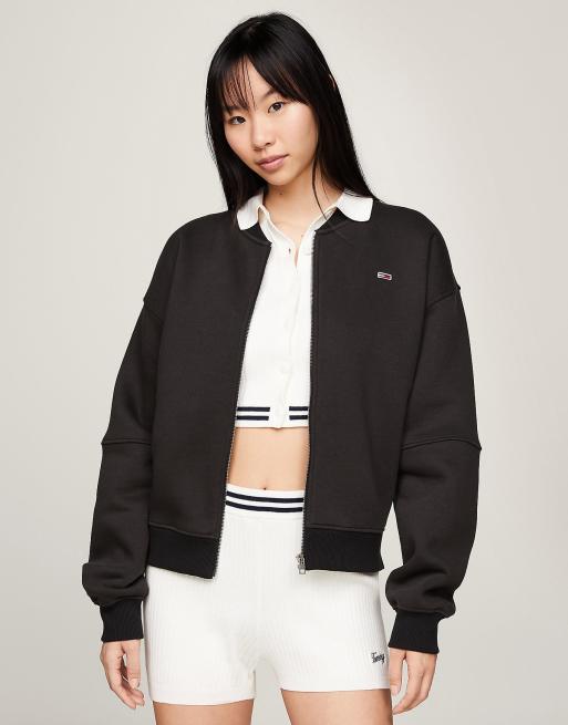 Tommy Jeans Bomber Jacket in Black