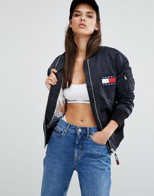 Tommy Jeans Bomber Jacket with Back 