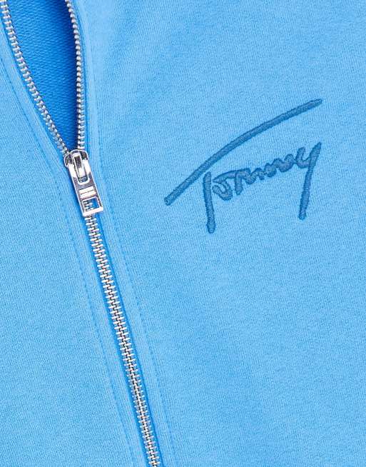 Signature Boxy Zip-Thru Hoodie