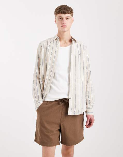 Tommy Jeans – Bruna shorts i linnemix - view 1