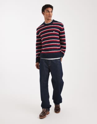 Tommy Jeans Brushed Sweater In Black