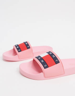 pink tommy sliders