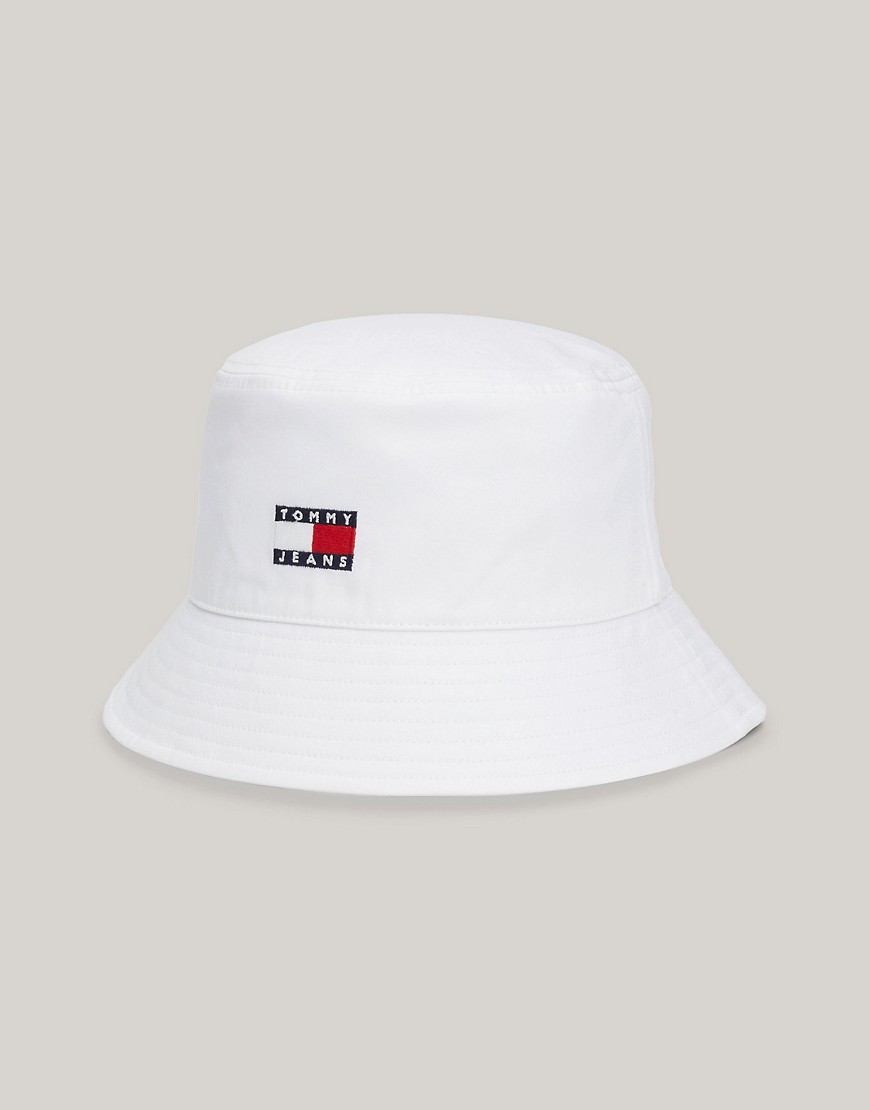 Tommy Jeans Bucket Hat in White