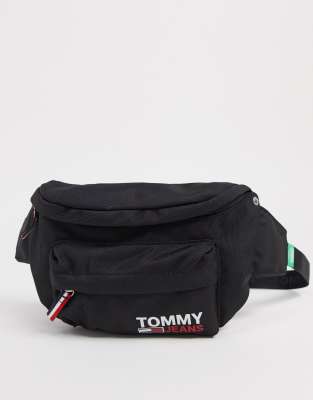 tommy jeans bum bag white