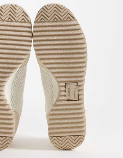 Tommy Jeans – Buty do biegania przed kostkę w kolorze kości słoniowej, 5 z 5