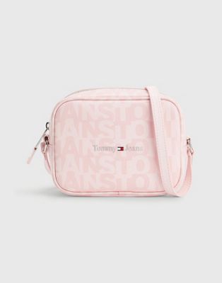 Tommy Jeans camera bag in pink