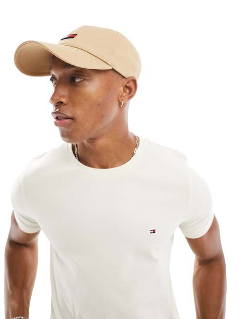 Tommy Jeans - Cappellino color sabbia con bandiera allungata, 2 di 4