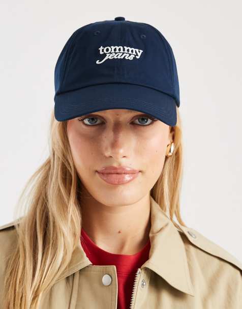 Tommy Jeans - Cappello blu navy con scritta del logo - view 1
