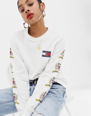 Tommy Jeans Crest Long Sleeve Shop, 57% OFF | pwdnutrition.com
