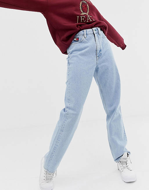 Tommy Jeans capsule crest logo mom jeans