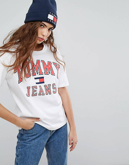 Tommy Jeans Capsule - T-shirt style 90's avec logo