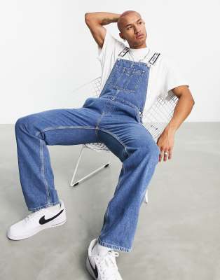 tommy jeans dungarees mens