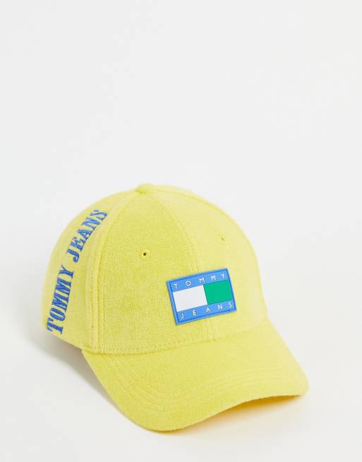 Tommy Jeans - Casquette à logo - Jaune délavé