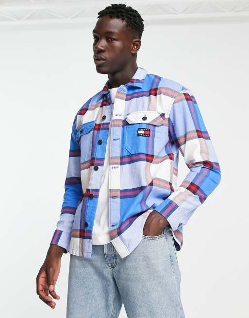 Tommy jeans check store shirt