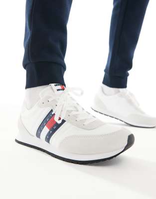 Tommy Jeans Casual Essential Sneakers In White