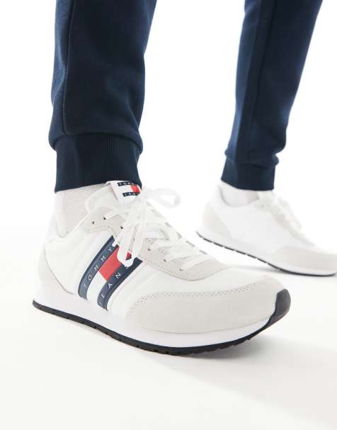 Tommy Jeans casual essential sneakers in white - view 1