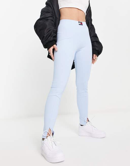 Light blue outlet jean leggings