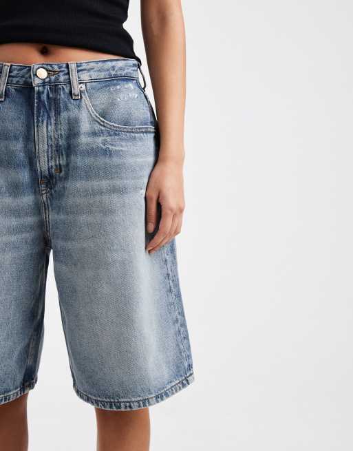 Tommy Jeans - Charlie - Denim short in mid-wash blauw, 4 van 6